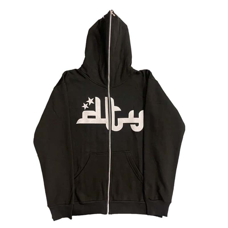 Letter Printed Hip Hop Hoodies