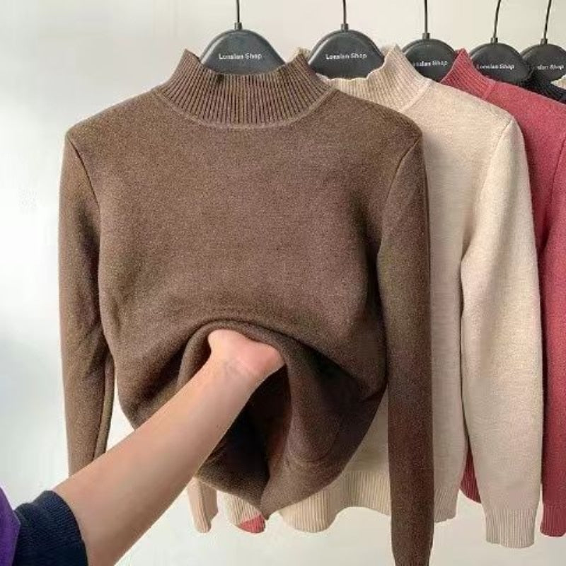 Thick Warm Turtleneck Sweater