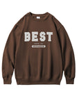 Letter Printed Oversized Sweatshirts