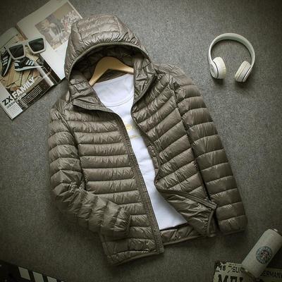 Light Down Hooded Jacket