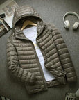 Light Down Hooded Jacket