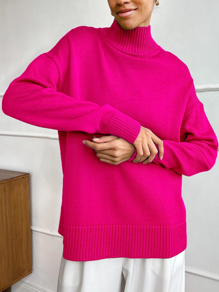 Turtleneck Oversized Sweater