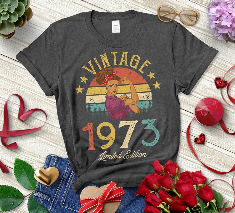 Vintage 1973 Womens T-Shirt