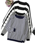 Long Sleeve Striped Sweater