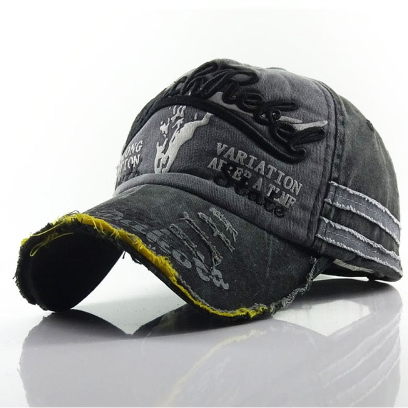 Hot 100% Washed Cotton Baseball Cap