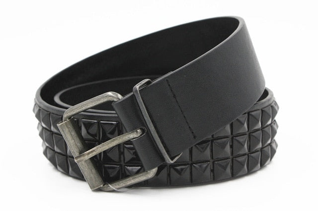 Shiny Pyramid Fashion Rivet Belt