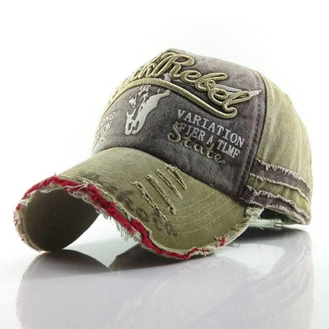 Hot 100% Washed Cotton Baseball Cap