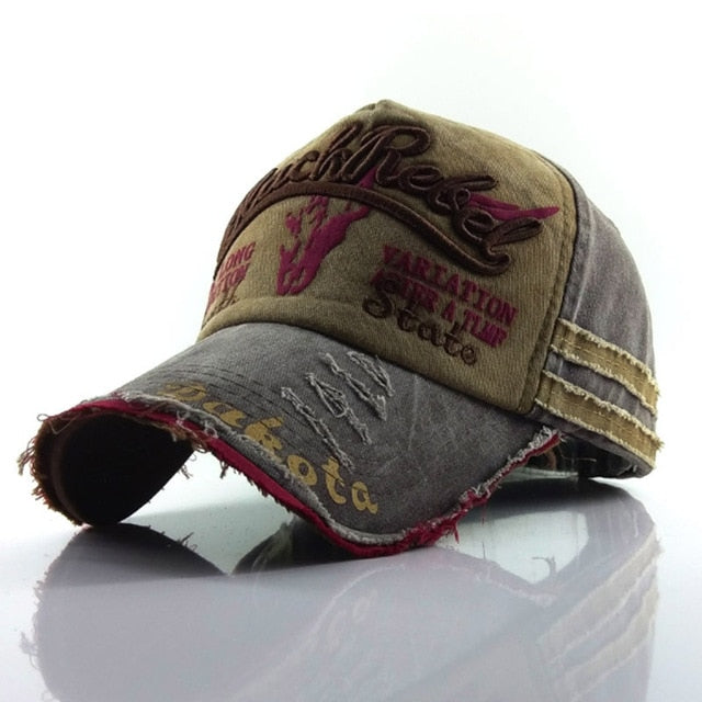 Hot 100% Washed Cotton Baseball Cap