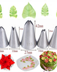 1/3/5/7pc/set of chrysanthemum Nozzle Icing Piping Pastry Nozzles