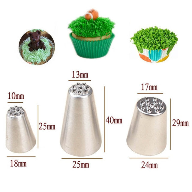 1/3/5/7pc/set of chrysanthemum Nozzle Icing Piping Pastry Nozzles