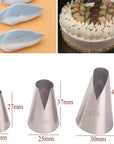 1/3/5/7pc/set of chrysanthemum Nozzle Icing Piping Pastry Nozzles