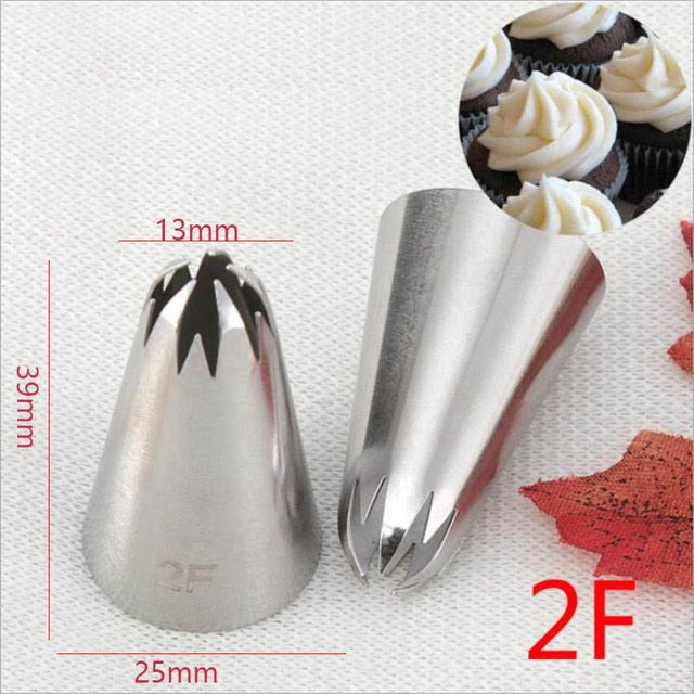 1/3/5/7pc/set of chrysanthemum Nozzle Icing Piping Pastry Nozzles