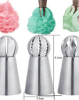 1/3/5/7pc/set of chrysanthemum Nozzle Icing Piping Pastry Nozzles