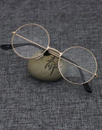 Fashion Vintage Retro Metal Frame Clear Lens Glasses