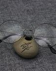 Fashion Vintage Retro Metal Frame Clear Lens Glasses