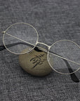 Fashion Vintage Retro Metal Frame Clear Lens Glasses