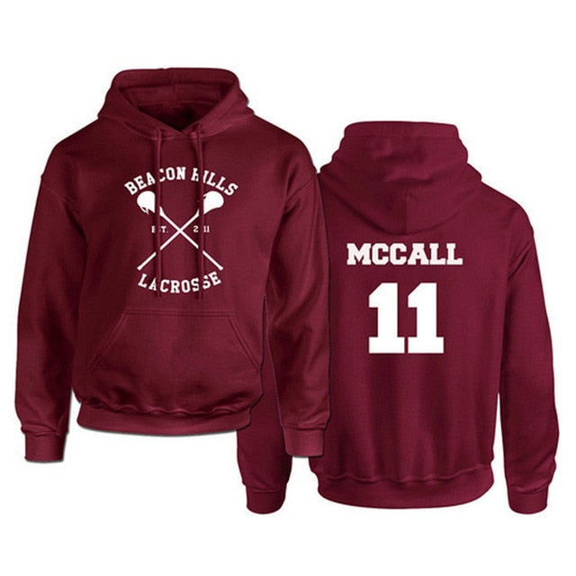 Men Teen Wolf Hoodie