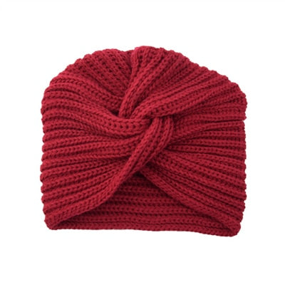 Women&#39;s Knitted Turban Hats