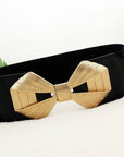 Fashion Korean Style Buckle Elastic Wide Belt