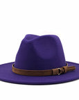 Women Wool Fedora Hat