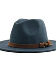 Women Wool Fedora Hat