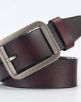 men male genuine leather strap belt