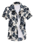 Fashion Mens Short Sleeve Hawaiian Shirt