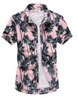 Fashion Mens Short Sleeve Hawaiian Shirt