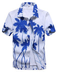 Fashion Mens Short Sleeve Hawaiian Shirt