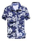 Fashion Mens Short Sleeve Hawaiian Shirt