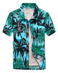 Fashion Mens Short Sleeve Hawaiian Shirt