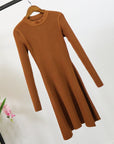 Women Long Sleeve Sweater Dress