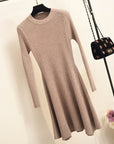 Women Long Sleeve Sweater Dress