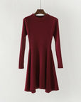 Women Long Sleeve Sweater Dress