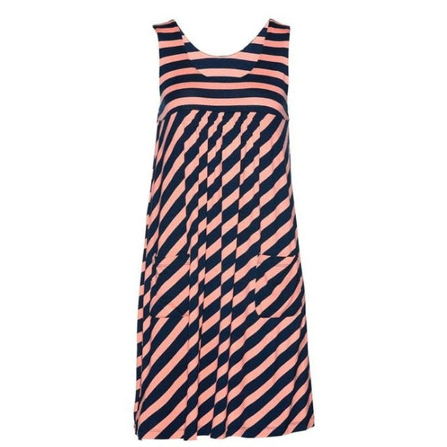 Fashion striped dress