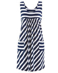 Fashion striped dress