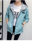 women Jacket Pocket Zipper