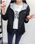 women Jacket Pocket Zipper