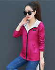 women Jacket Pocket Zipper