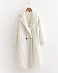 Women Beige Teddy Coat