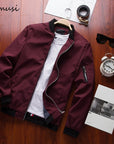 Men's Bomber Zipper Jacket