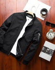 Men's Bomber Zipper Jacket