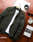 Men's Bomber Zipper Jacket