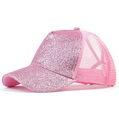 New Glitter Ponytail Baseball Caps