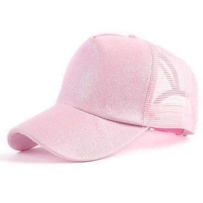 New Glitter Ponytail Baseball Caps