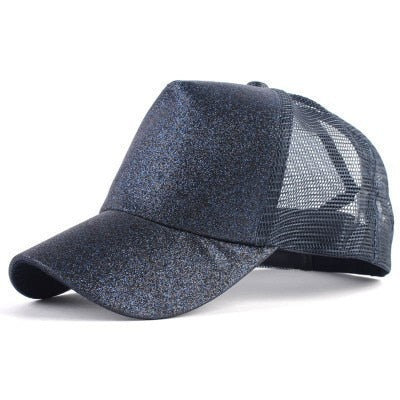 New Glitter Ponytail Baseball Caps