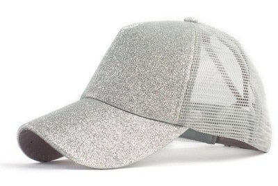 New Glitter Ponytail Baseball Caps