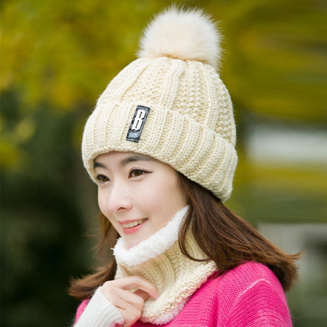 Winter knitted Beanies Hats