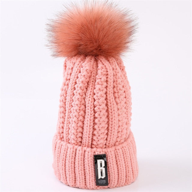 Winter knitted Beanies Hats