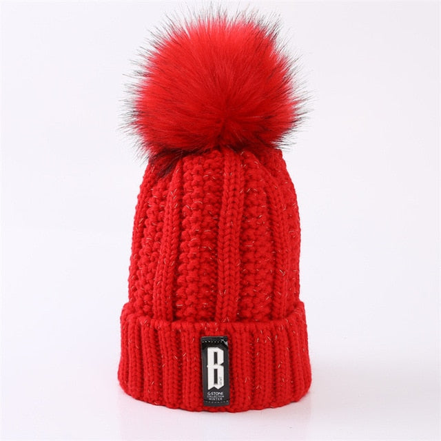 Winter knitted Beanies Hats